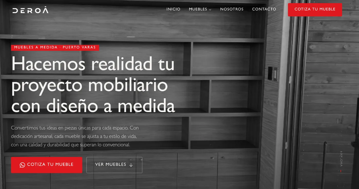 DeRoá - Portada Desktop