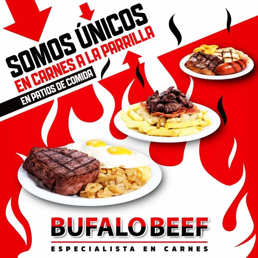 Búfalo — pieza visual