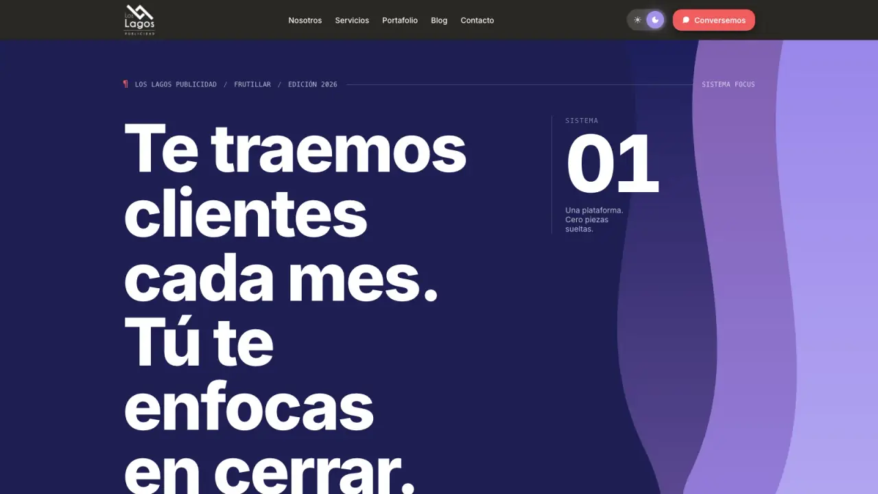 Sitio Los Lagos Publicidad
