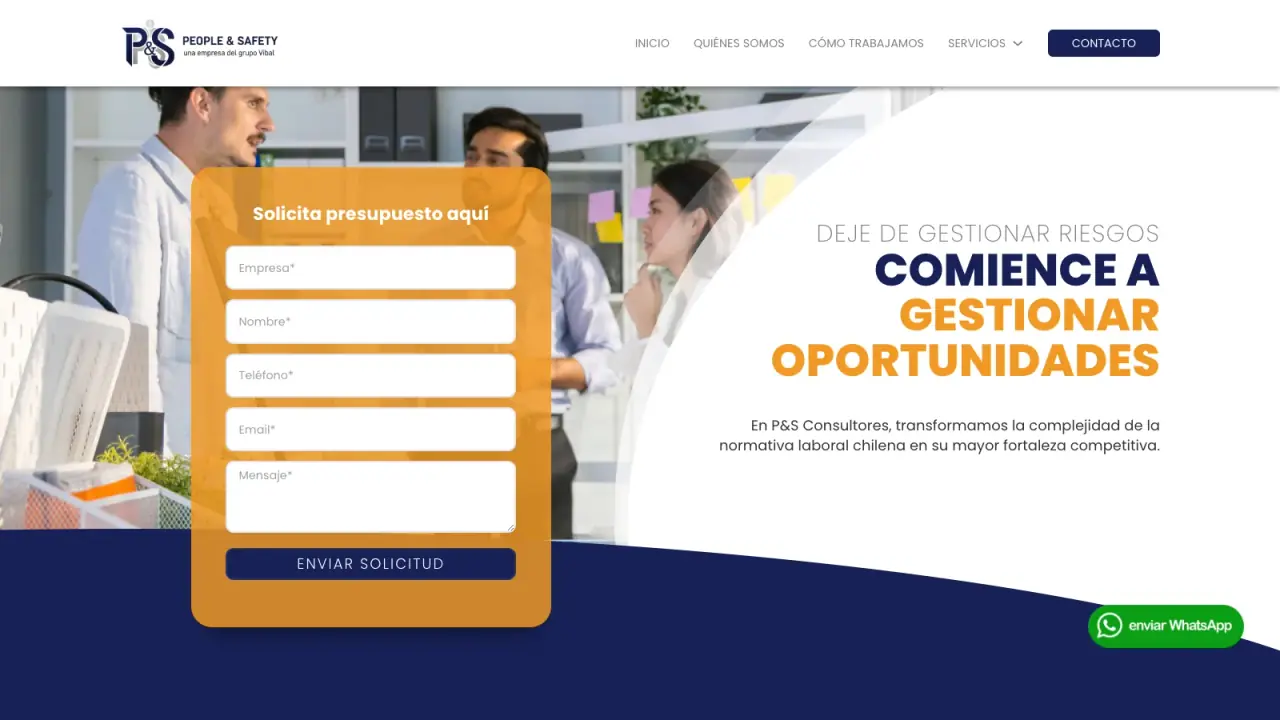 Sitio PyS Consultores