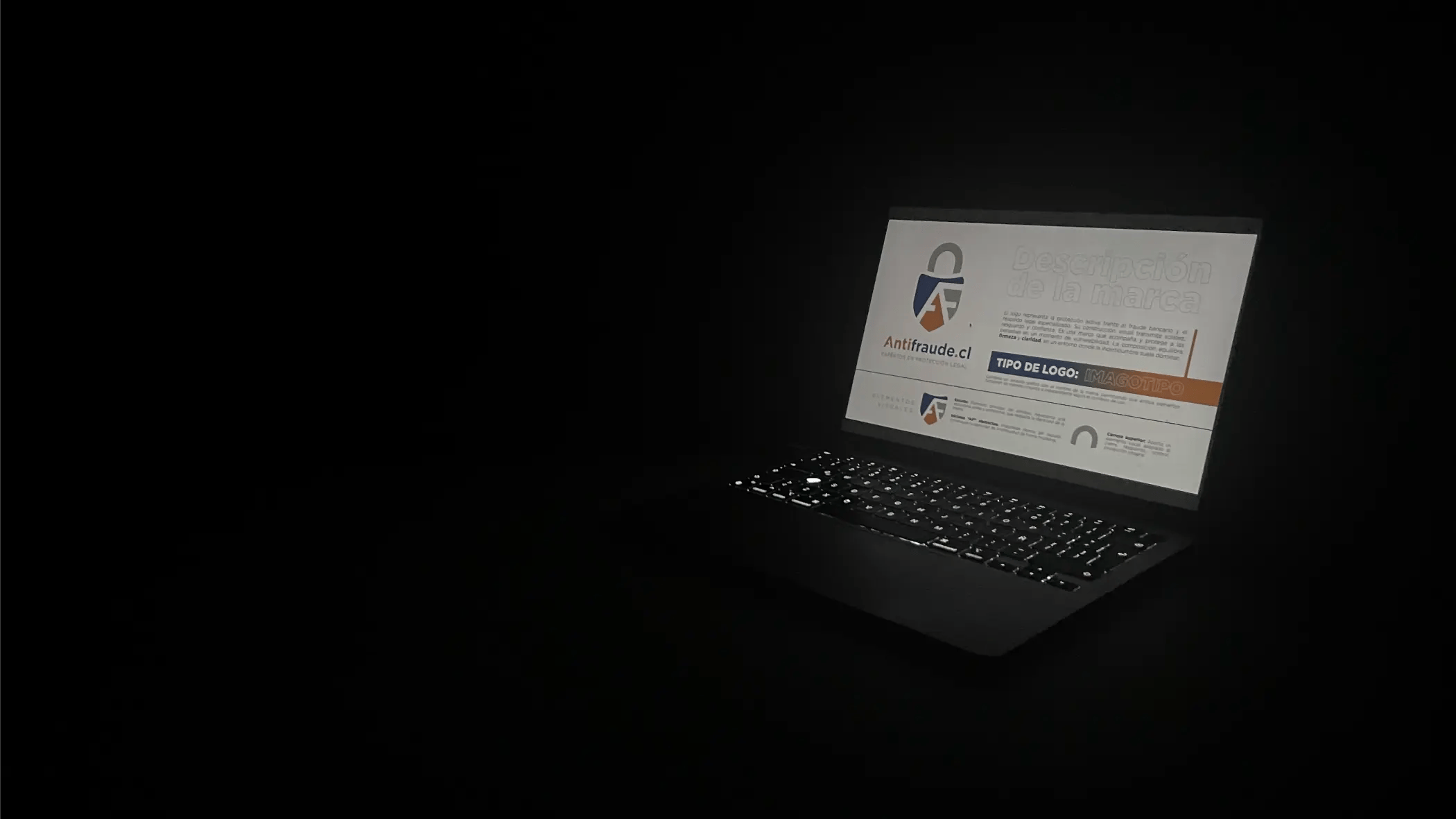 Laptop con cliente de diseño web